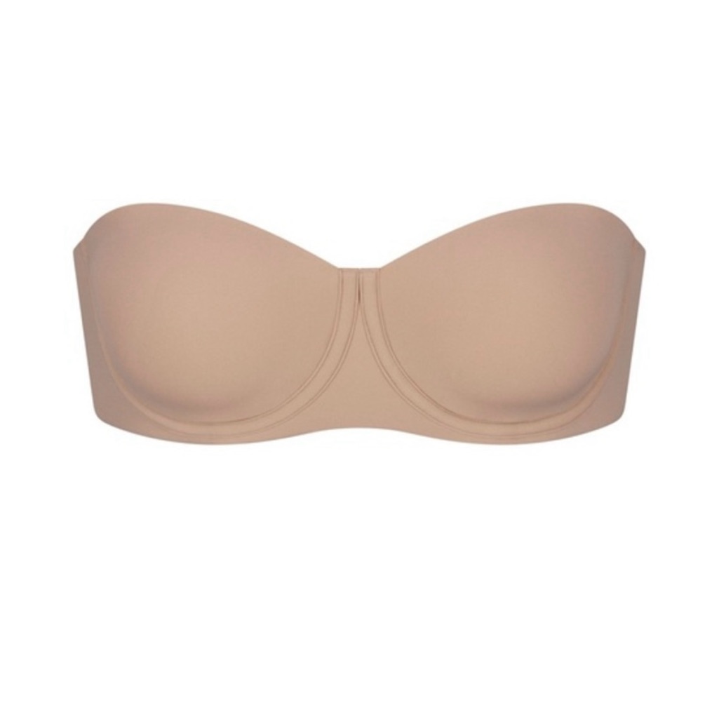 Skims Strapless Nude Seamless Bra